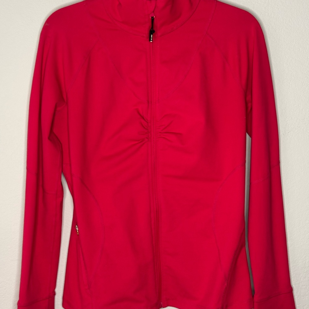 Red Full-Zip Jacket